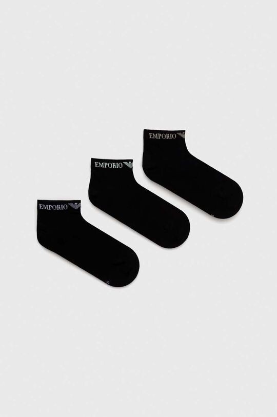 

3 упаковки носков Emporio Armani Underwear, черный