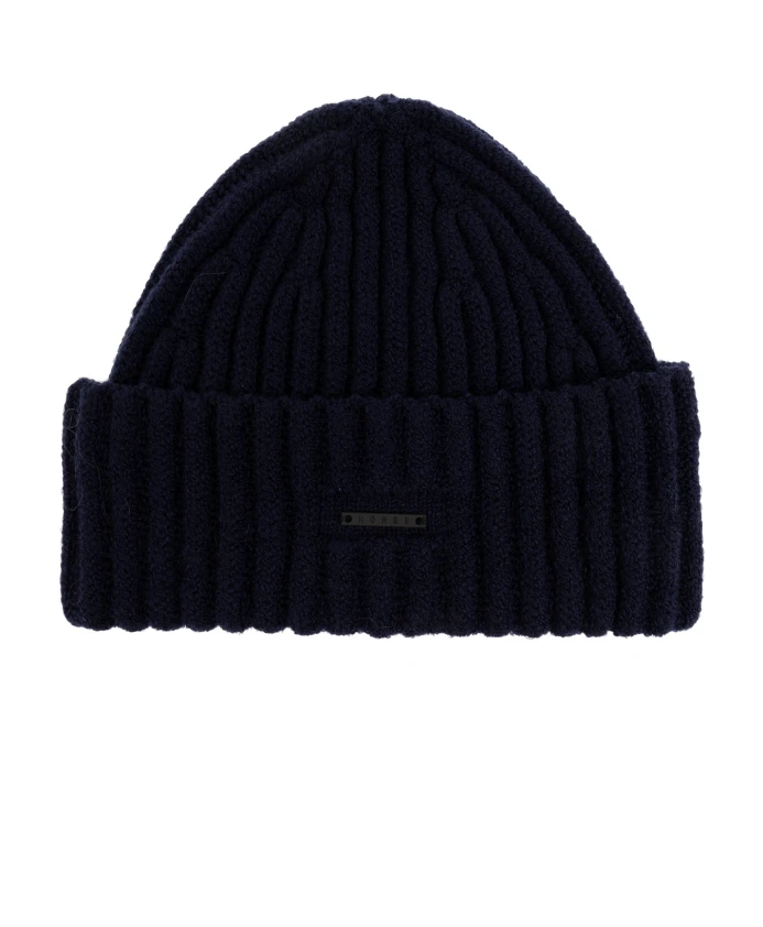 

Шерстяная шапка Norse Projects, синий