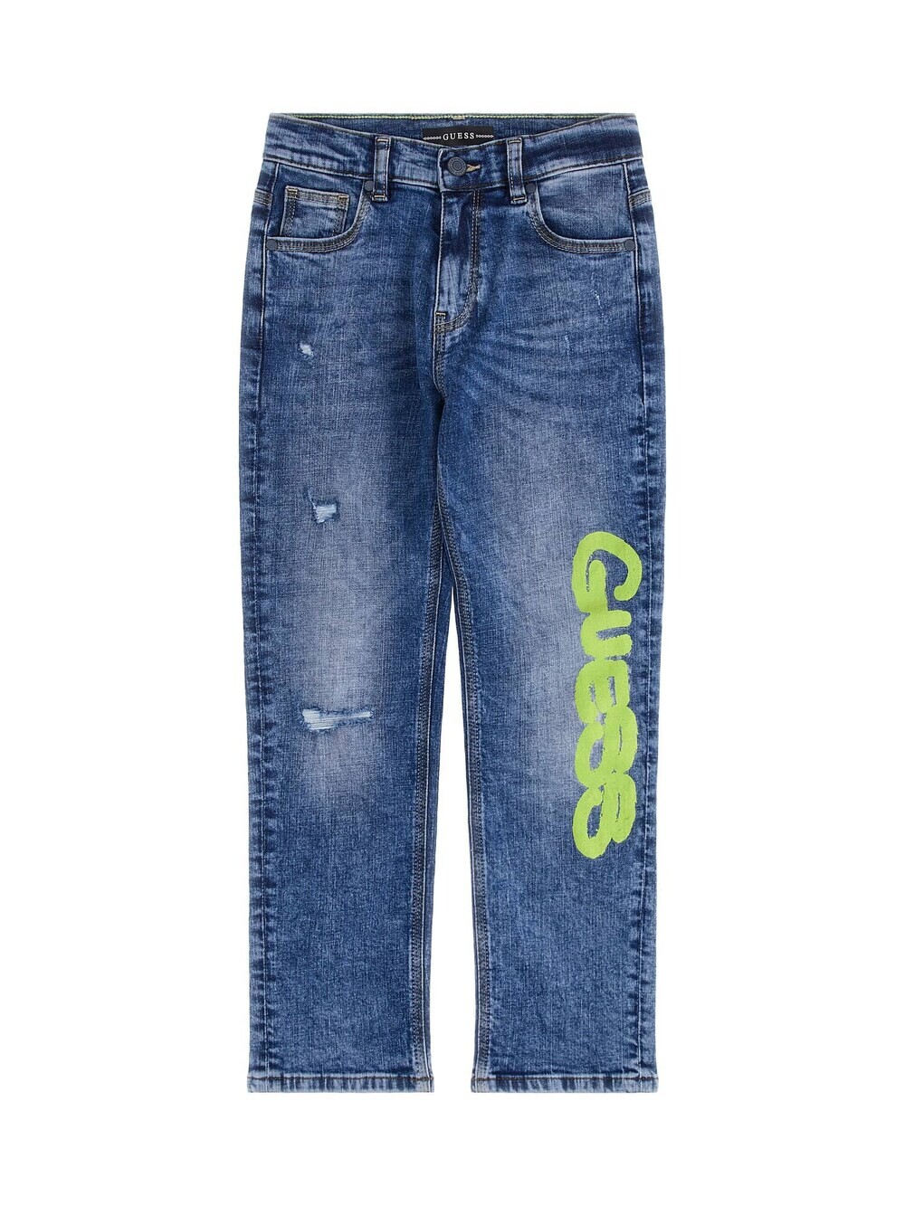 

Джинсы свободного кроя Guess, голубое небо