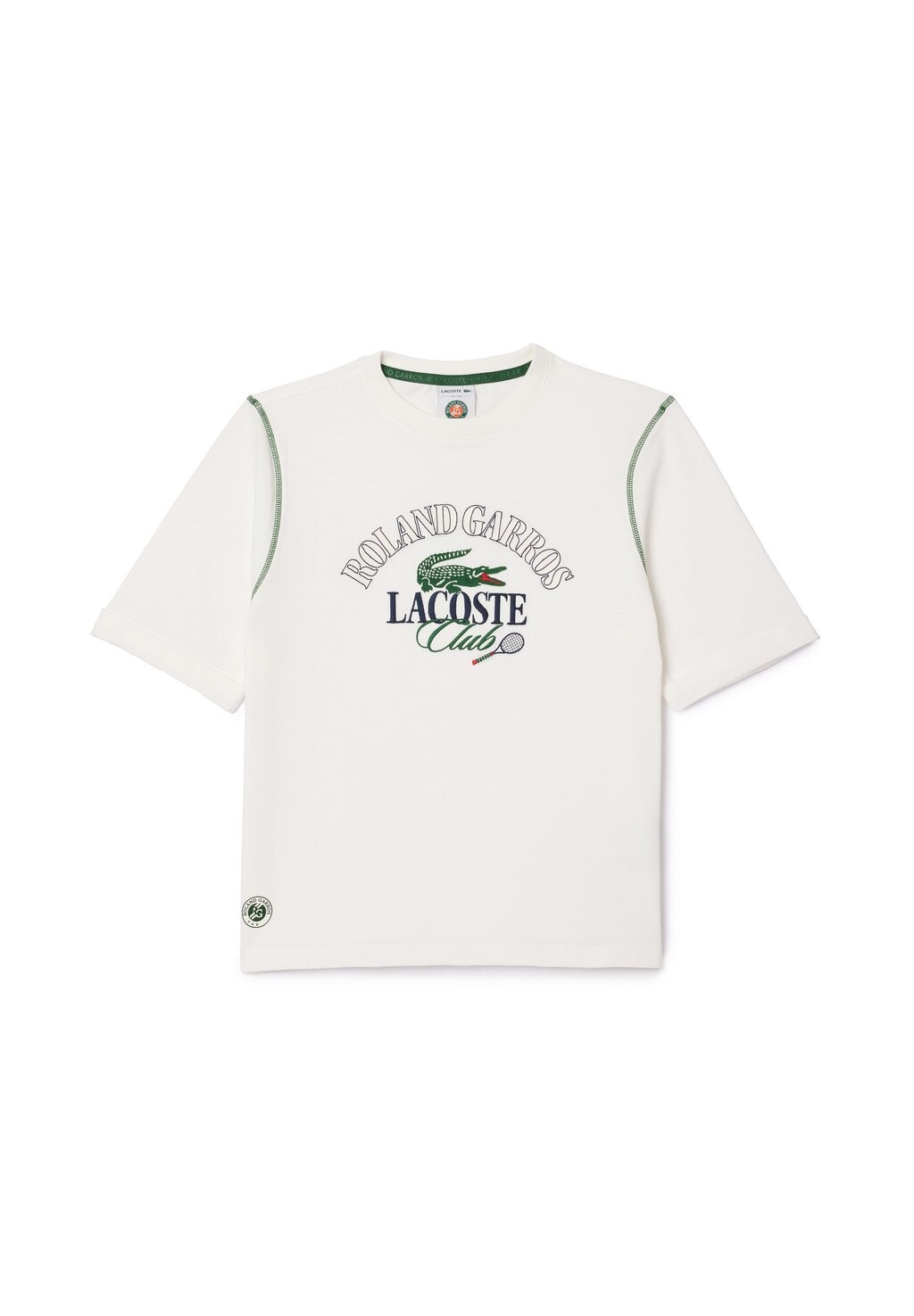 

Футболка с принтом Lacoste, белый