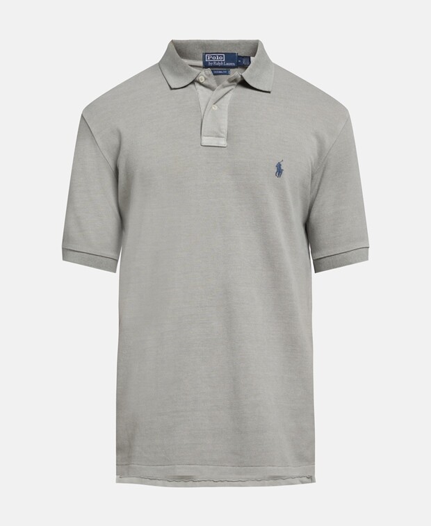 

Рубашка поло Polo Ralph Lauren, светло-серый