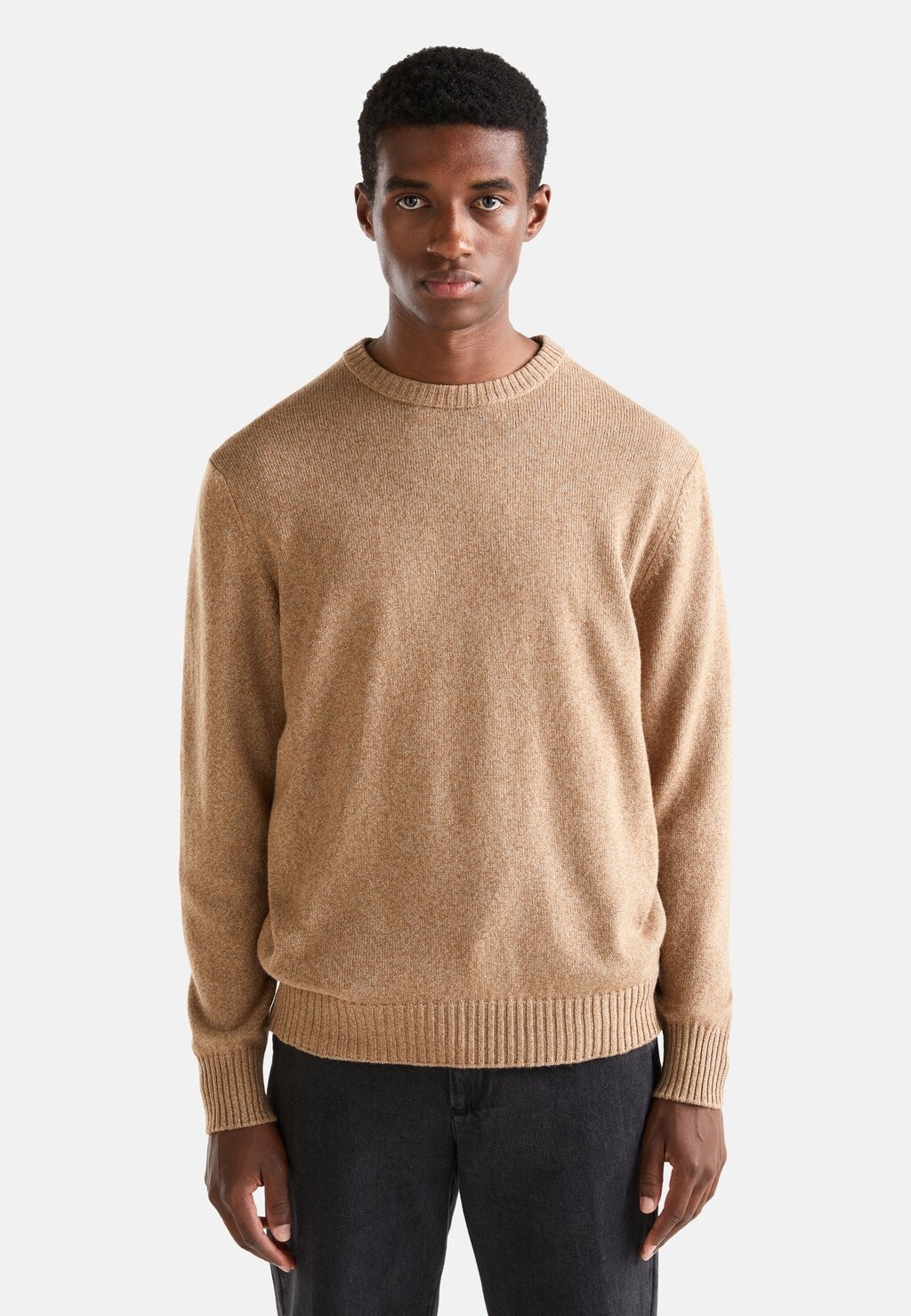 

Свитер Crew Neck United Colors of Benetton, бежевый