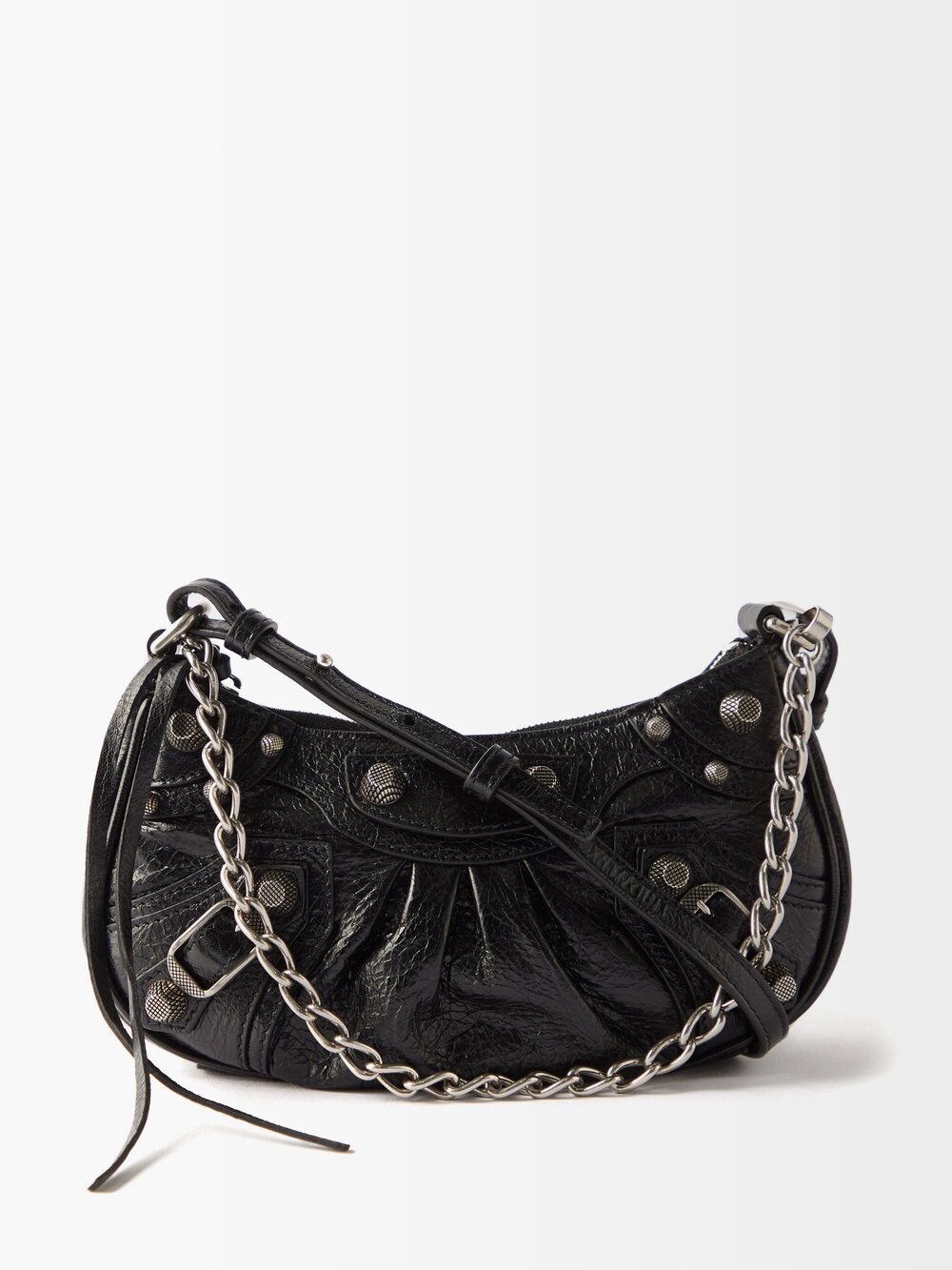 

Мини-сумка на плечо cagole Balenciaga, черный