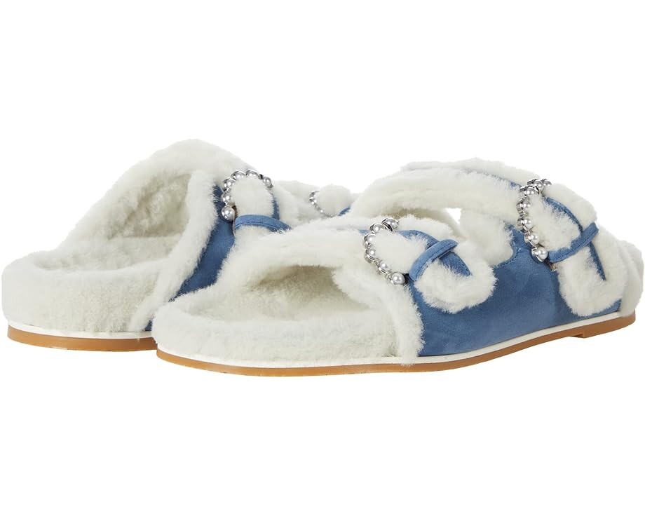 

Сандалии Stuart Weitzman Piper Chill Slide Sandal, цвет Atlantic Blue/White