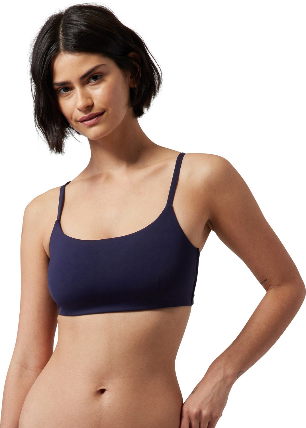 

Верх купальника Scoop Bikini — чашка D-DD — женский Athleta, синий