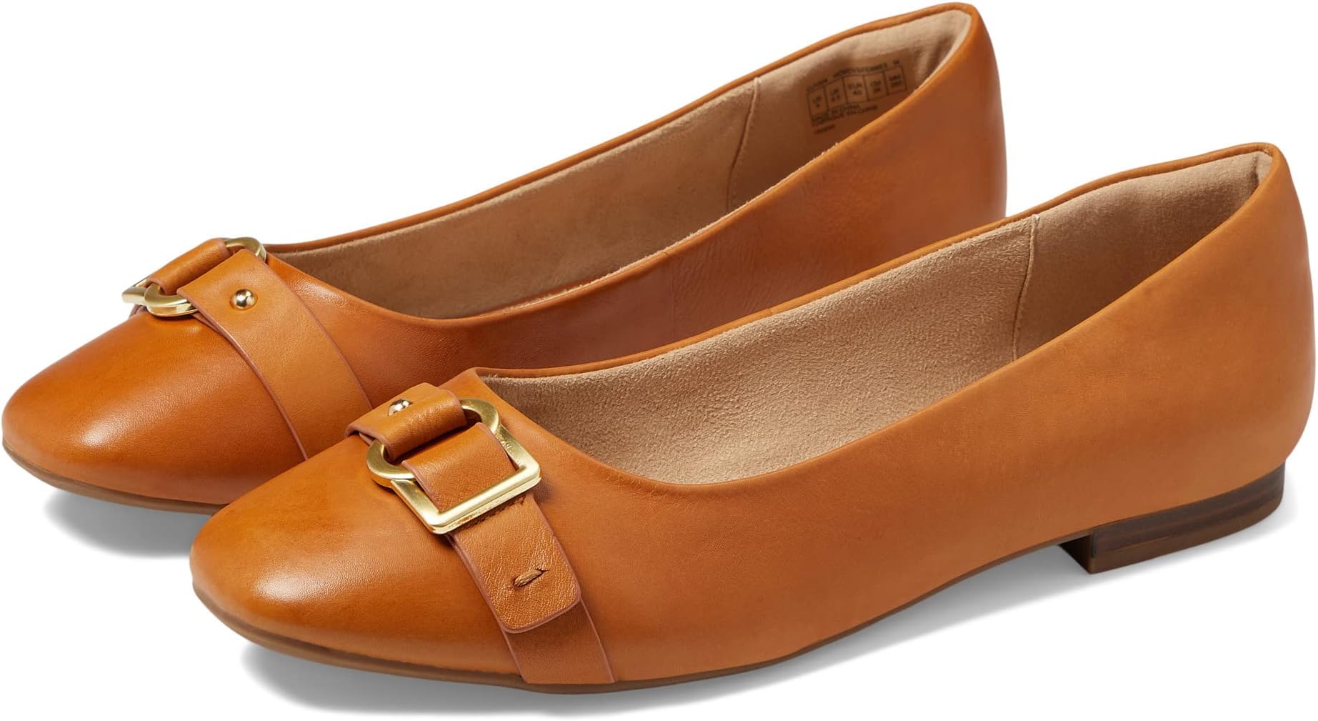 

Туфли на плоской подошве Rockport Zoie Ring Ballet, цвет Honey Leather