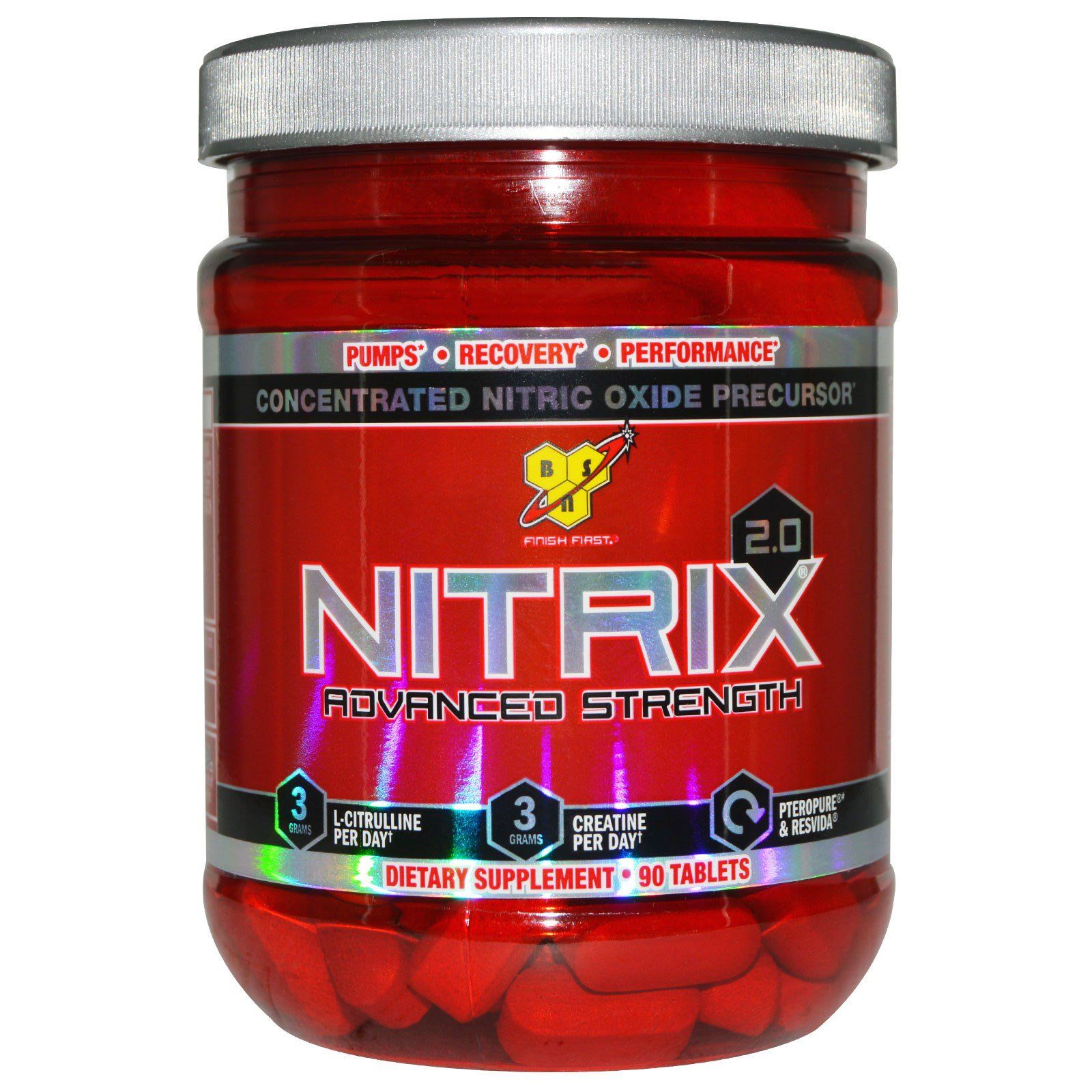 BSN Nitrix 2.0 90 Tablets bsn nitrix 2 0 90 tablets