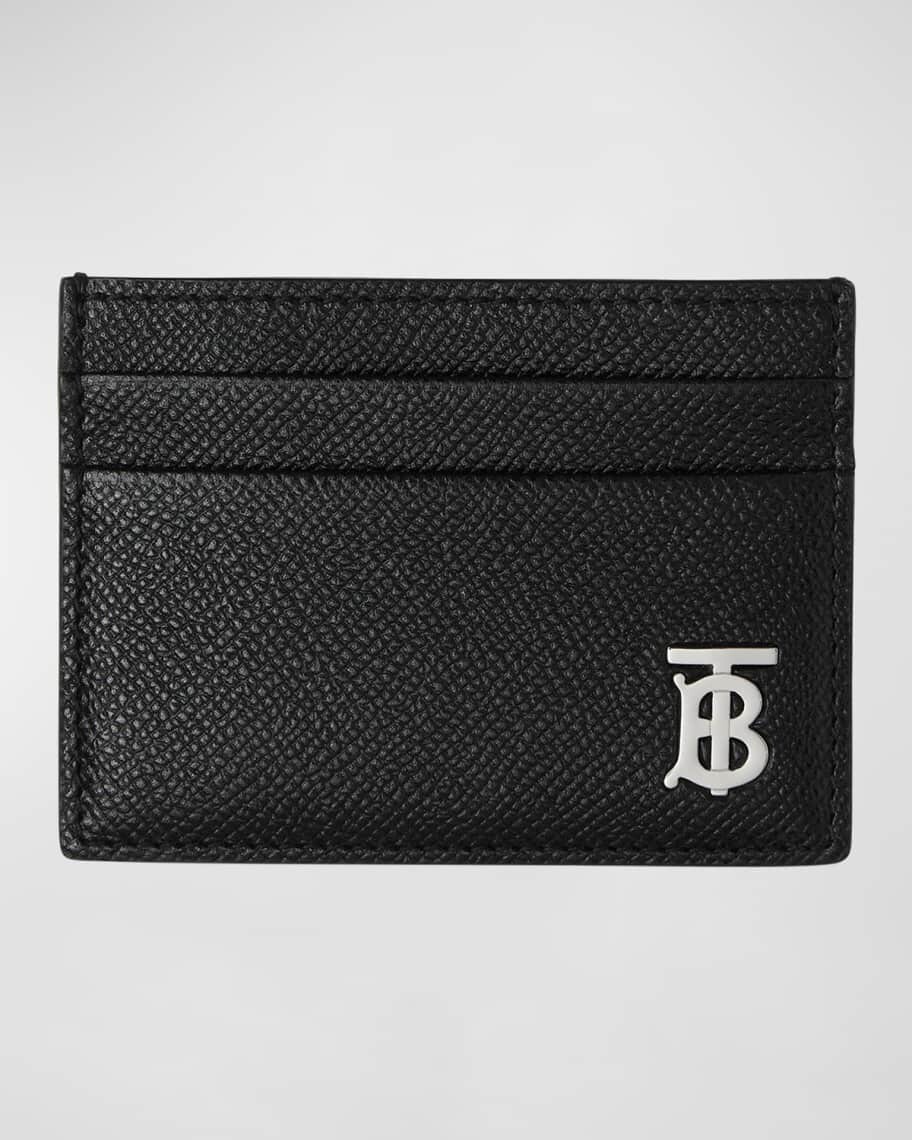 

Мужской кожаный футляр для карт с монограммой Burberry