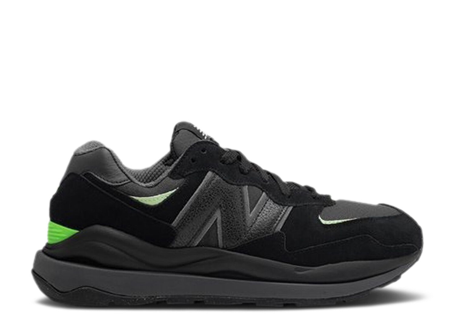 

Кроссовки New Balance 57/40 'Wonderland Pack - Black Green Glow', черный
