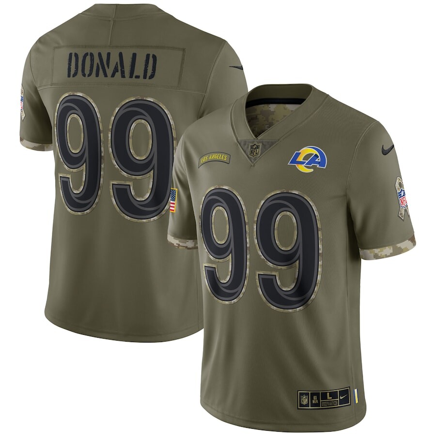 

Джерси Nike Los Angeles Rams, оливковый
