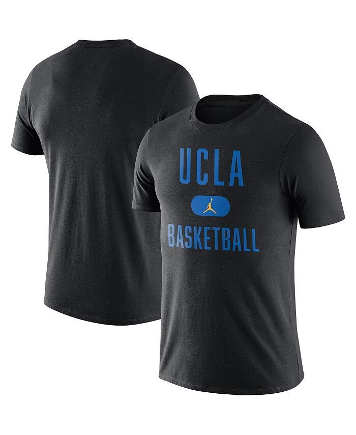 

Мужская фирменная черная футболка UCLA Bruins Team Arch Jordan, черный
