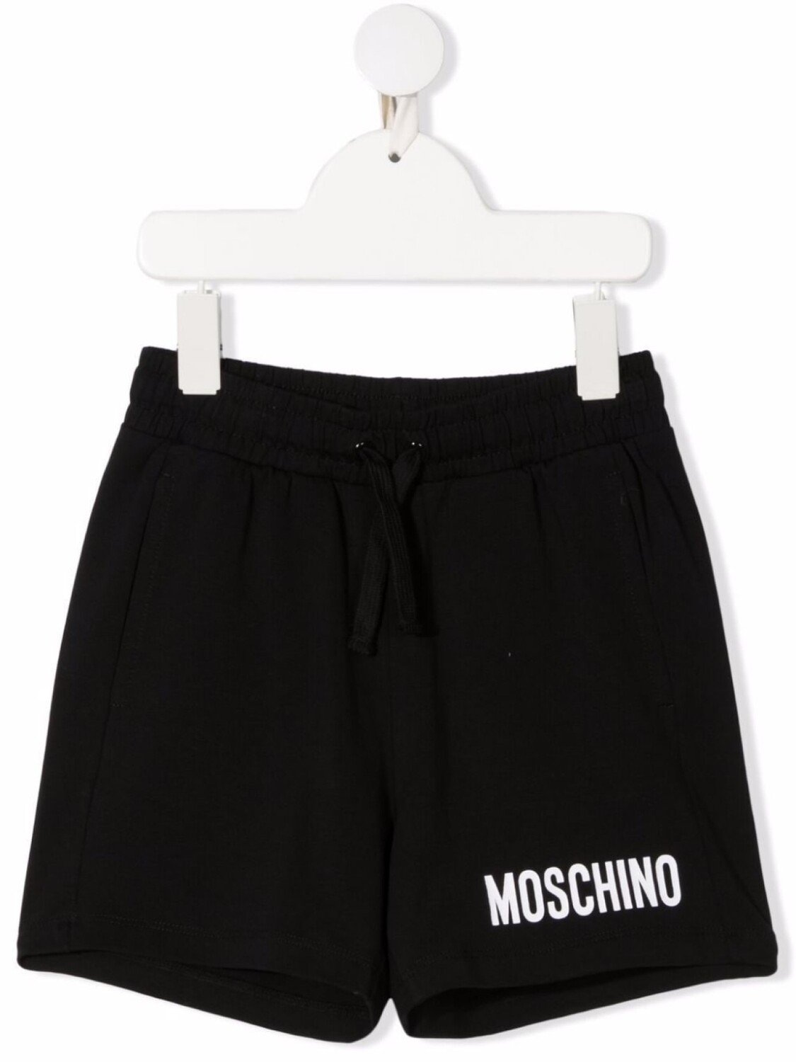 

Moschino Kids шорты с логотипом, черный