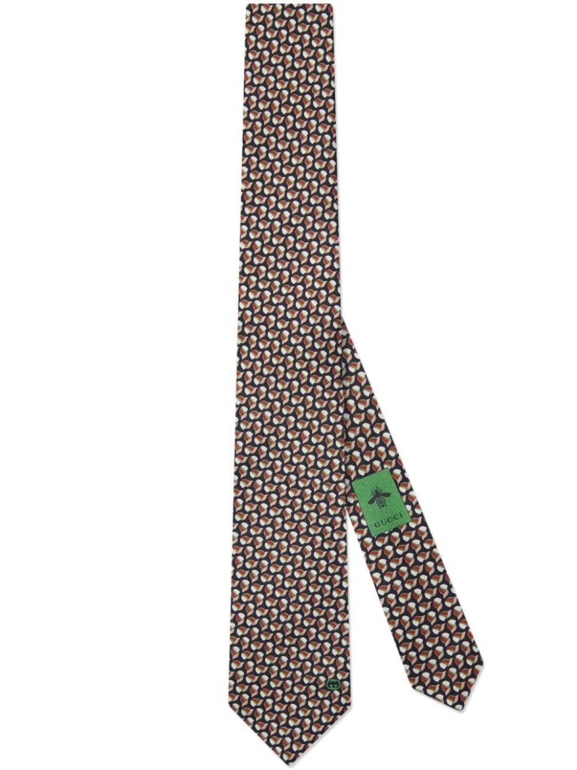 

Gucci галстук с логотипом Interlocking G, синий