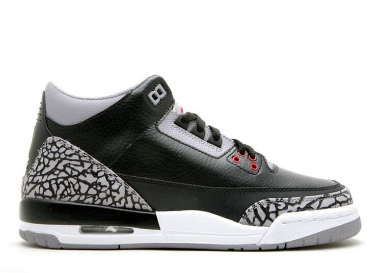 

Кроссовки AIR JORDAN 3 RETRO GS 'COUNTDOWN PACK', черный