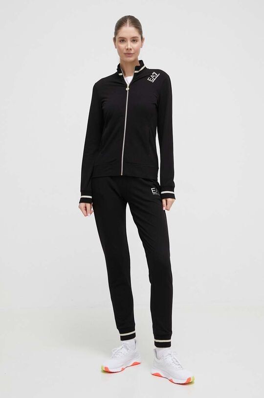 

Спортивный костюм EA7 Emporio Armani, черный