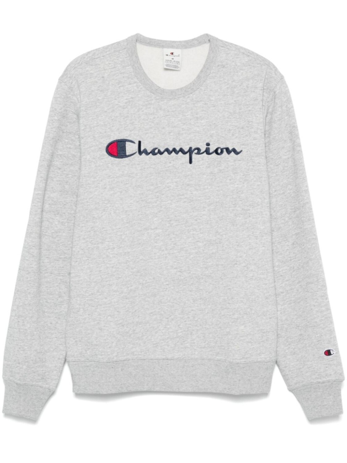 

Толстовка с вышитым логотипом Champion, серый