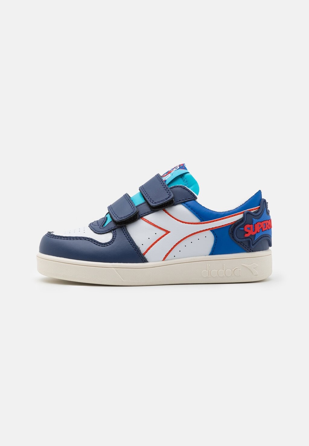 

Кроссовки Magic Basket Low Superman Unisex Diadora, цвет saltire navy/white