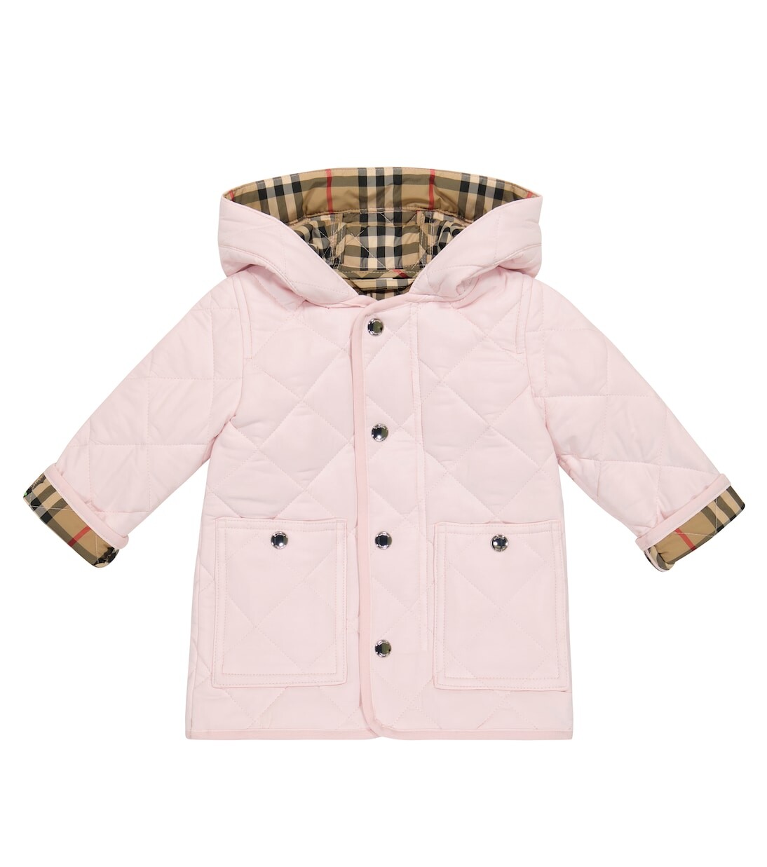 

Детская стеганая куртка Burberry Kids, мультиколор