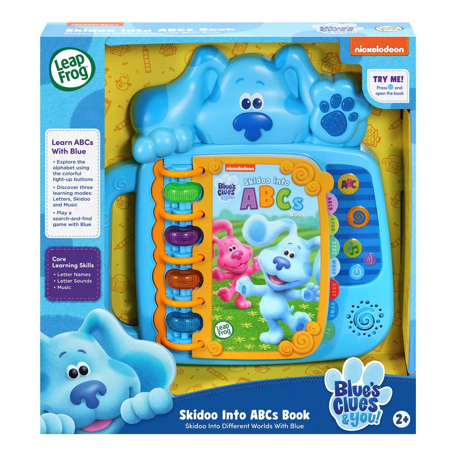 

Подсказки LeapFrog Blue и вы! Skidoo с синим букварем LeapFrog