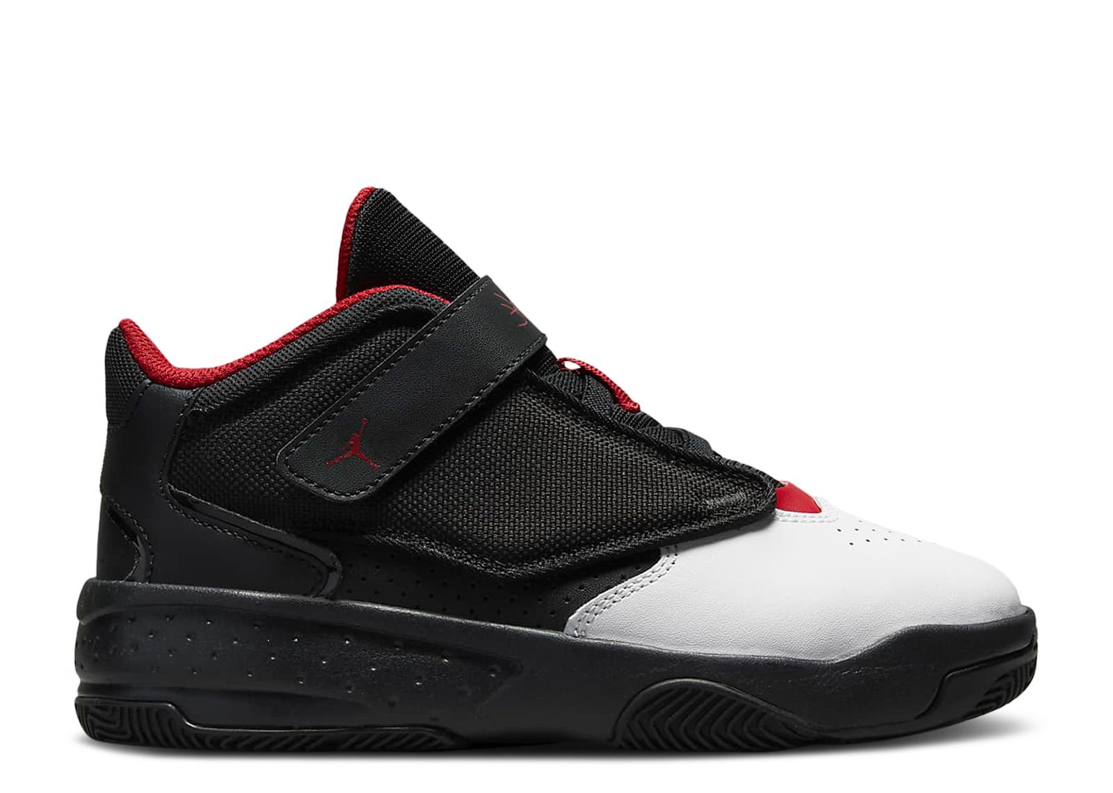 Кроссовки Air Jordan Jordan Max Aura 4 Ps 'Black White Gym Red', черный кроссовки air jordan jordan max aura 3 ps black white черный