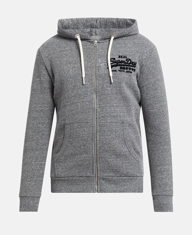 

Толстовка с капюшоном Superdry, серый