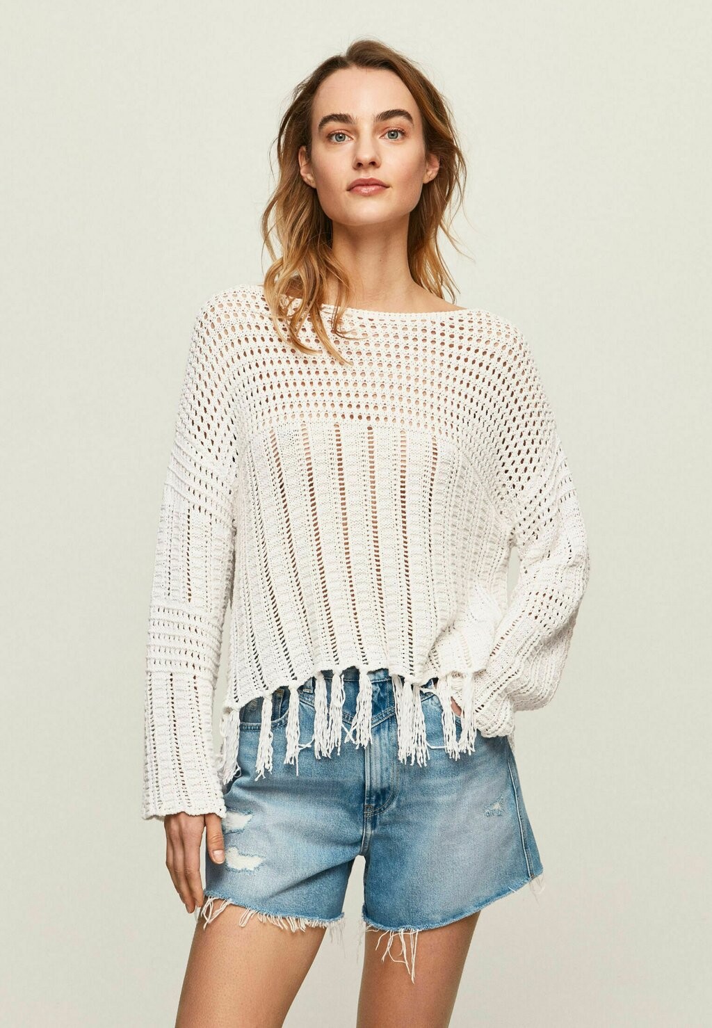 

Свитер Pepe Jeans, белый