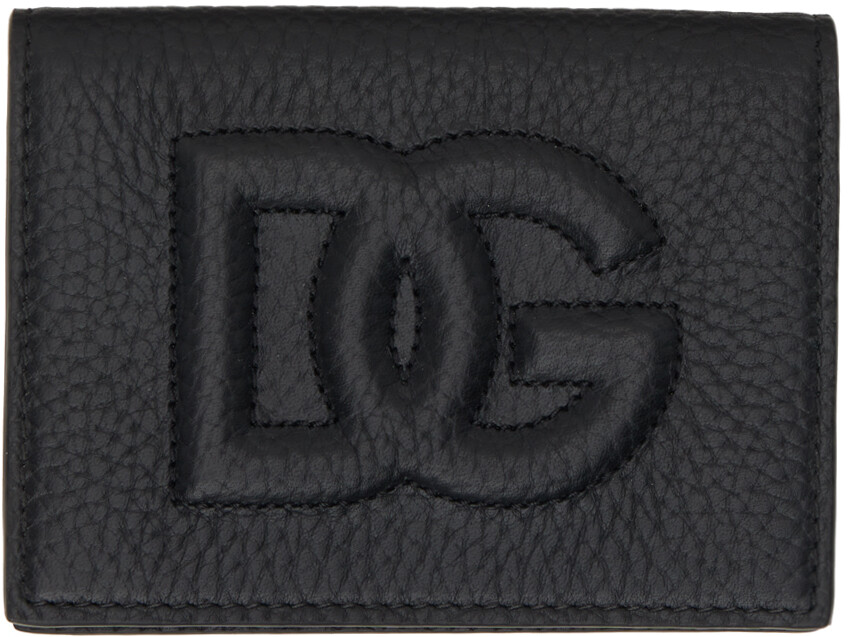 

Черный кошелек с логотипом 'DG' Dolce&Gabbana, цвет Nero