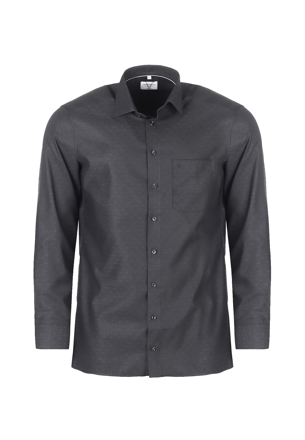Рубашка MODERN FIT Marvelis, цвет grau жакет на пуговицах marvelis marvelis размер xl цвет серый арт 63151660