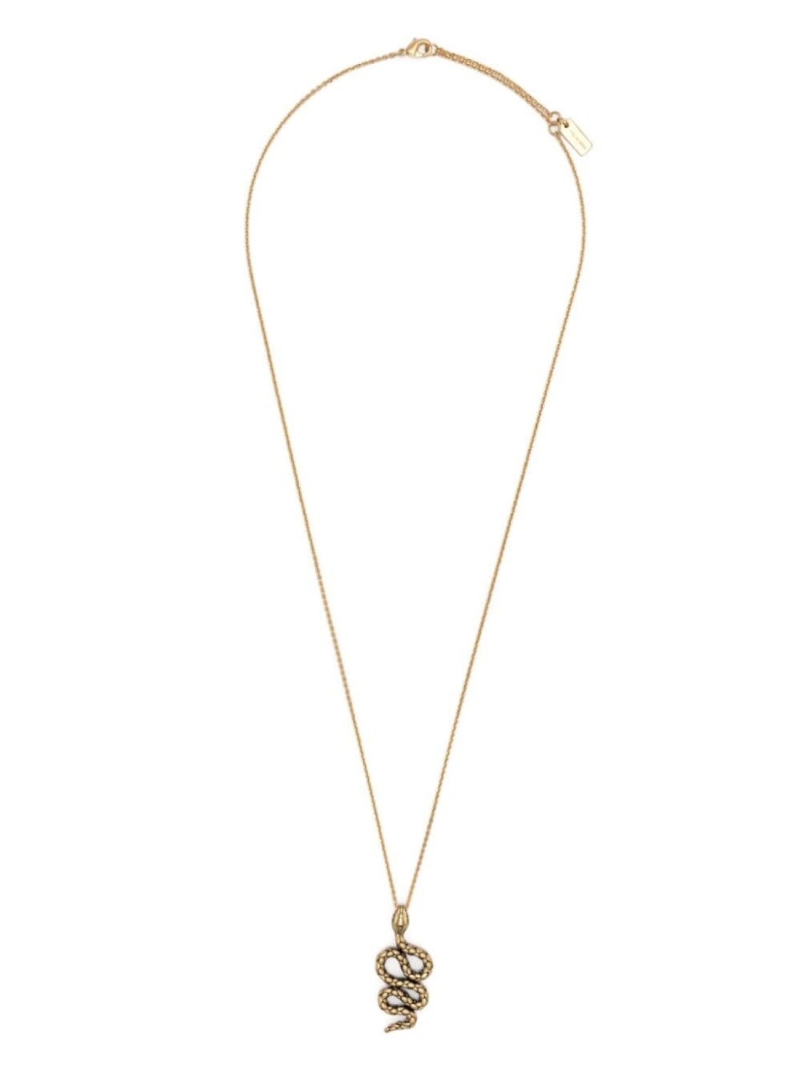 

Колье Snake Chloé, золотой