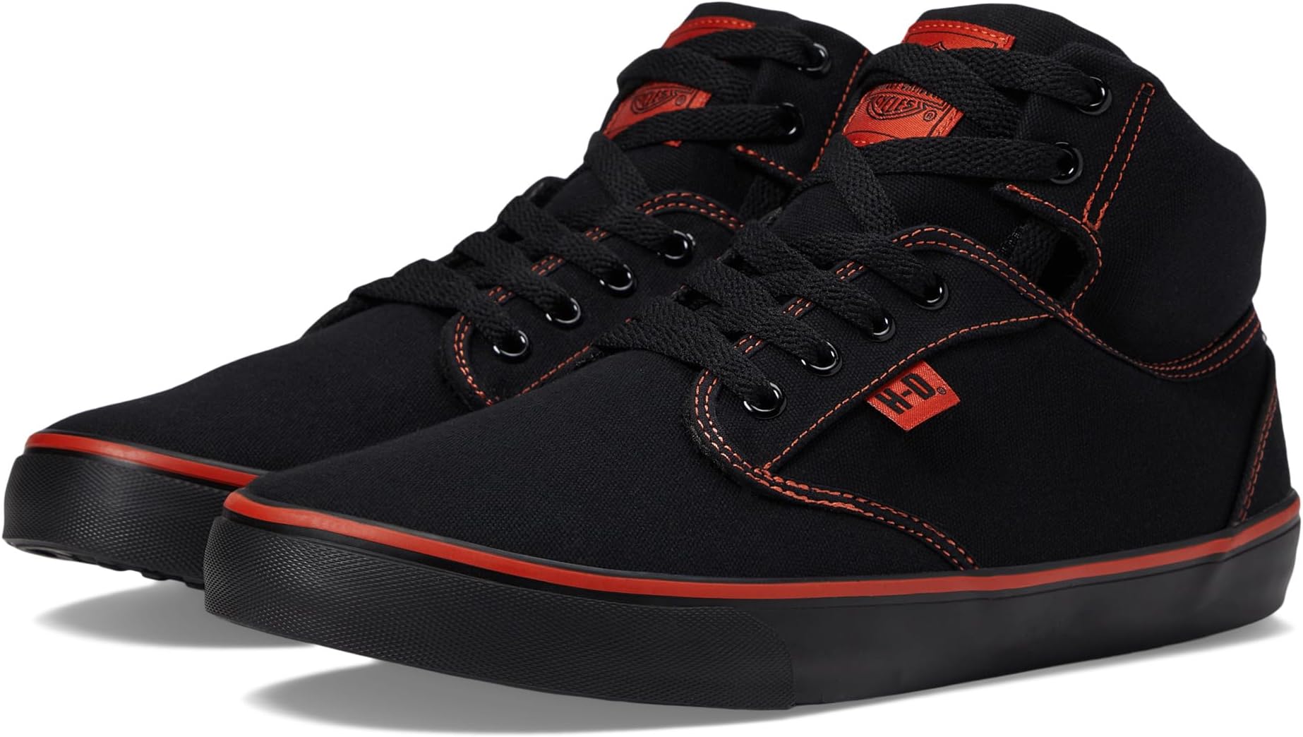 Кроссовки Wrenford Harley-Davidson, черный кроссовки harley davidson rosemont vulcanized sneaker черный