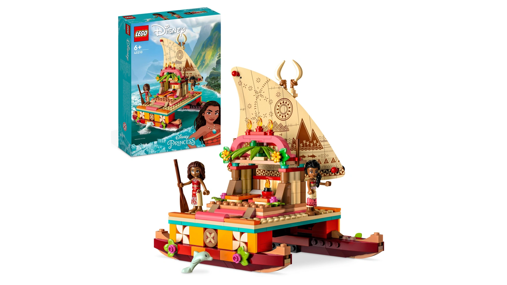 Lego Disney Princess Катамаран Моаны lego disney princess игрушка disney princess market