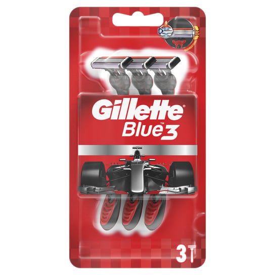 Одноразовые мужские бритвы, 3 шт. Gillette Blue3