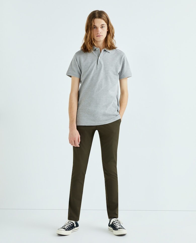 

Узкие мужские брюки чинос Carhartt Wip, темно-серый
