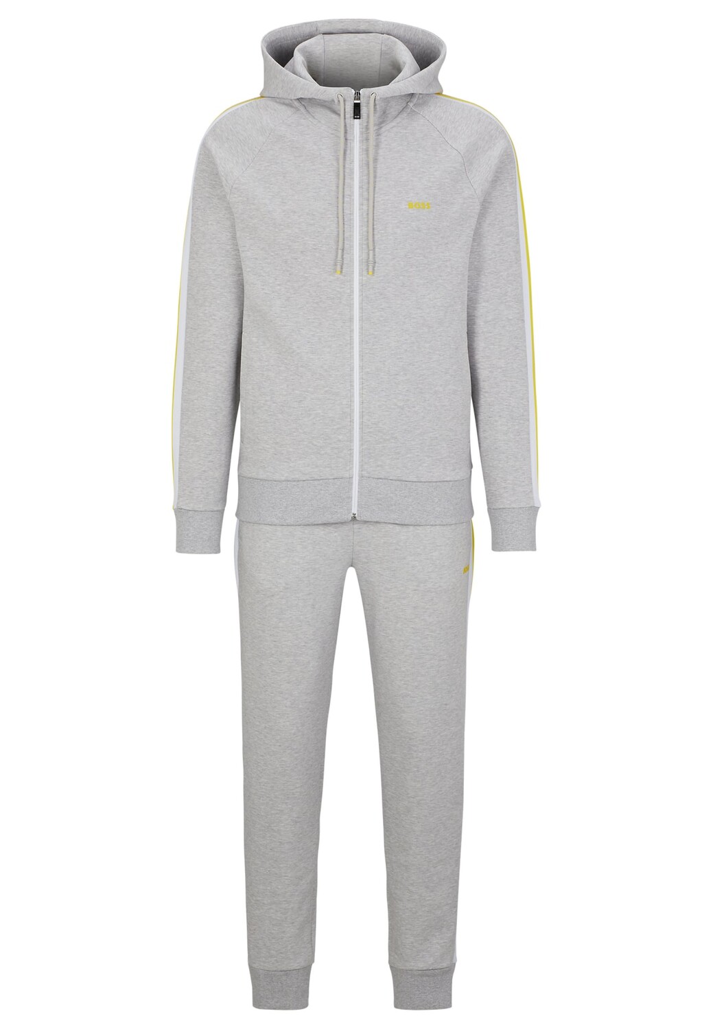 

Толстовка BOSS TRACKSUIT SET Regular Fit, светло-серый