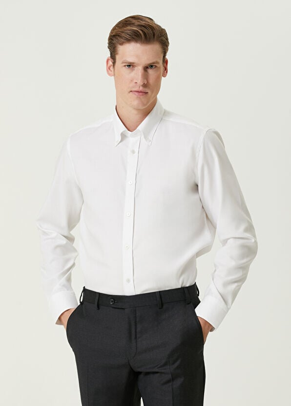 

Рубашка по индивидуальному заказу Beymen Collection, белый