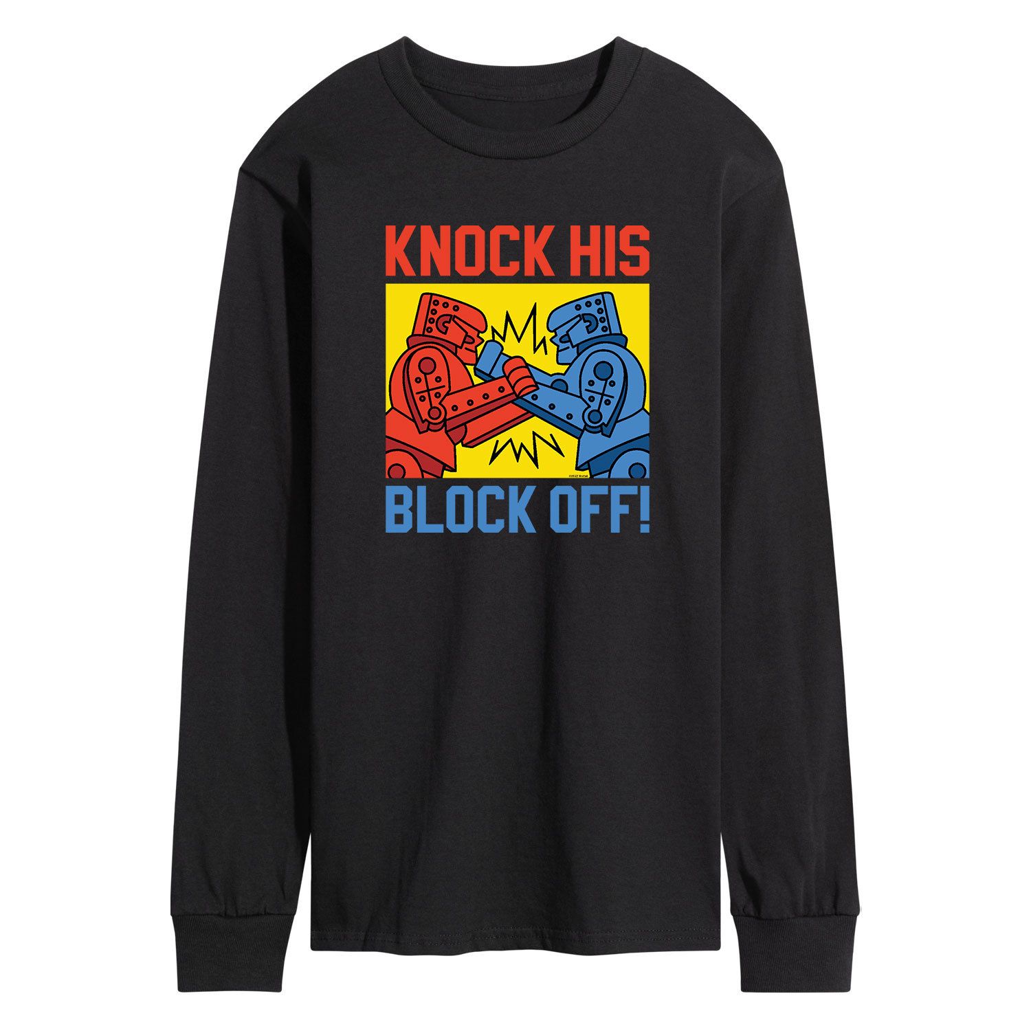 Мужская футболка Rock Em Sock Em Block Off Licensed Character