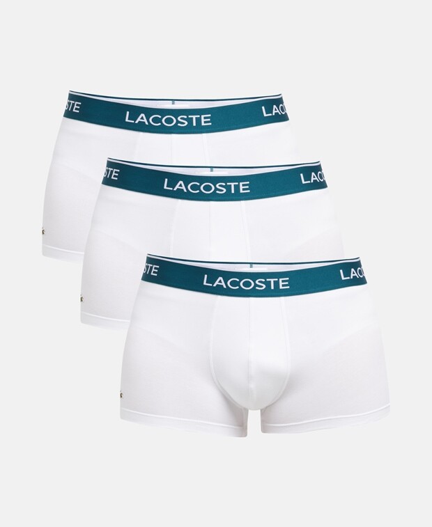 

Шорты-боксеры, комплект из 3 шт. Lacoste, белый