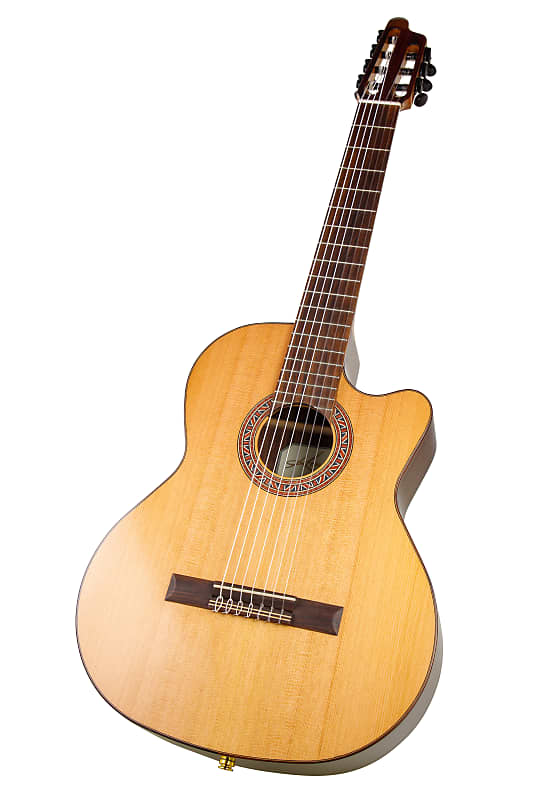 цена Акустическая гитара Kremona F65CW-7S VE | 7-String Classical Guitar with Fishman. New with Full Warranty!