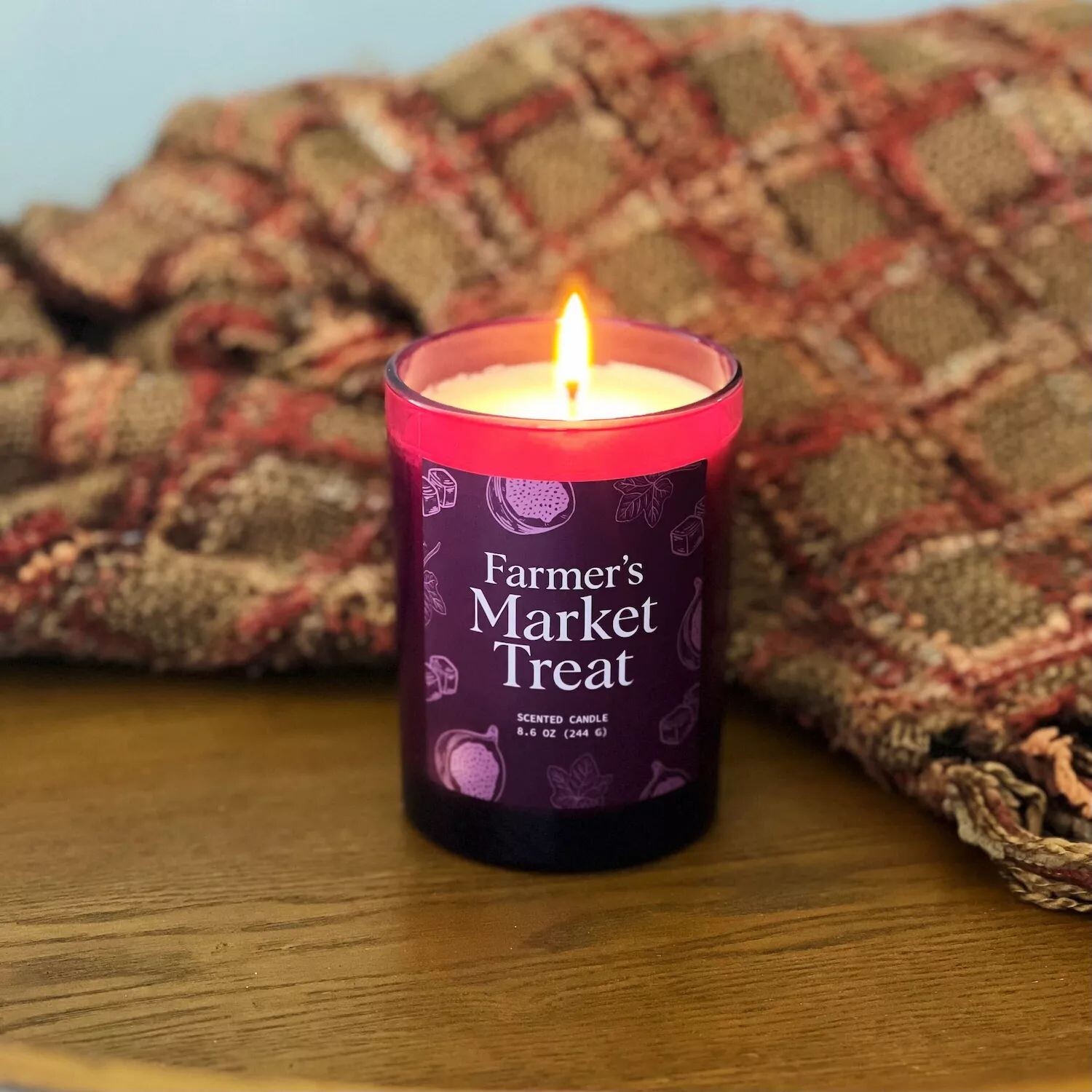 

Угощение для фермерского рынка Sonoma Goods For Life, 8 унций. Баночка Свеча