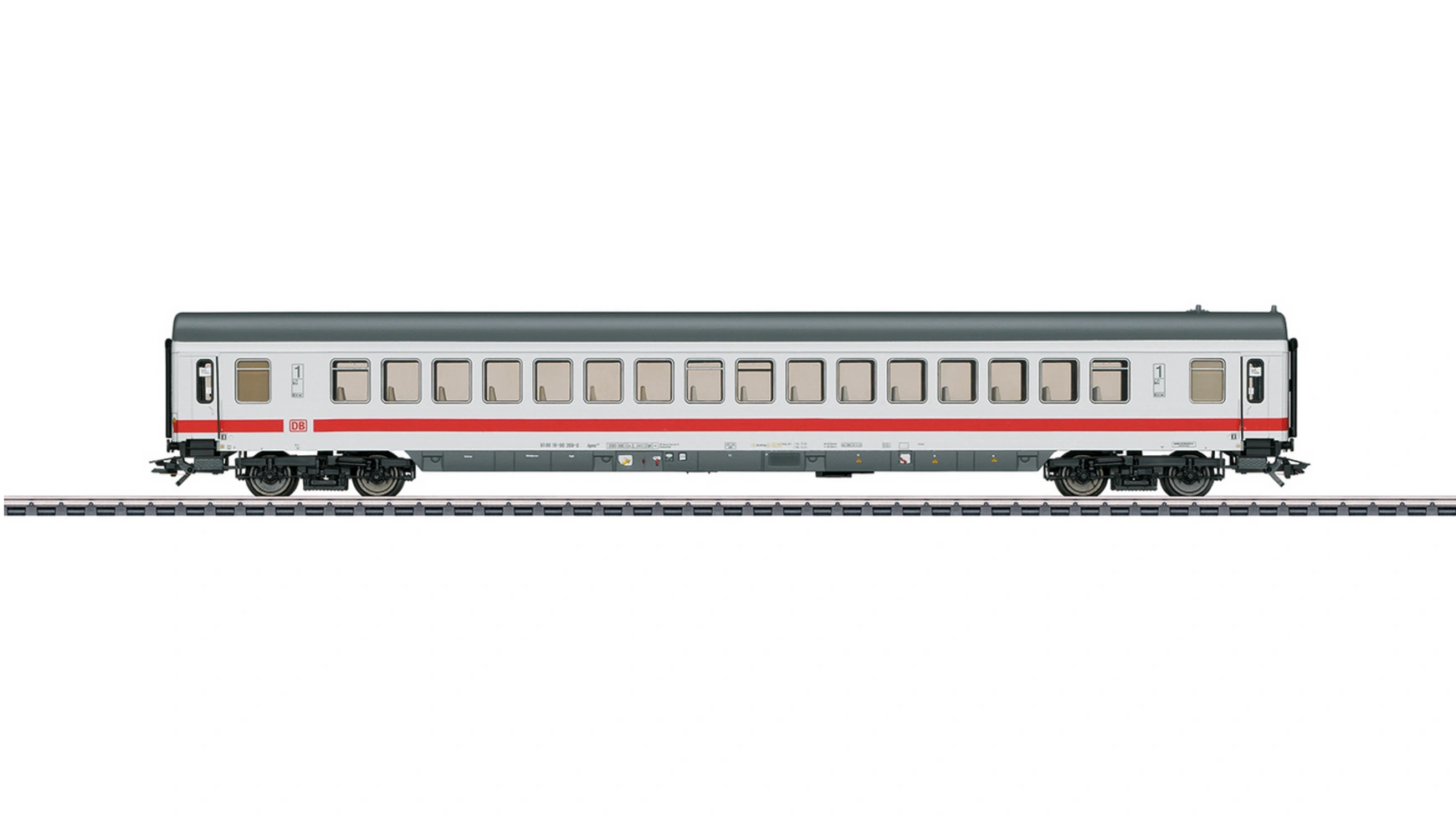 Модель железнодорожного крупнотоннажного вагона апмз Märklin модель железнодорожного вагона управления ic 2 го класса märklin