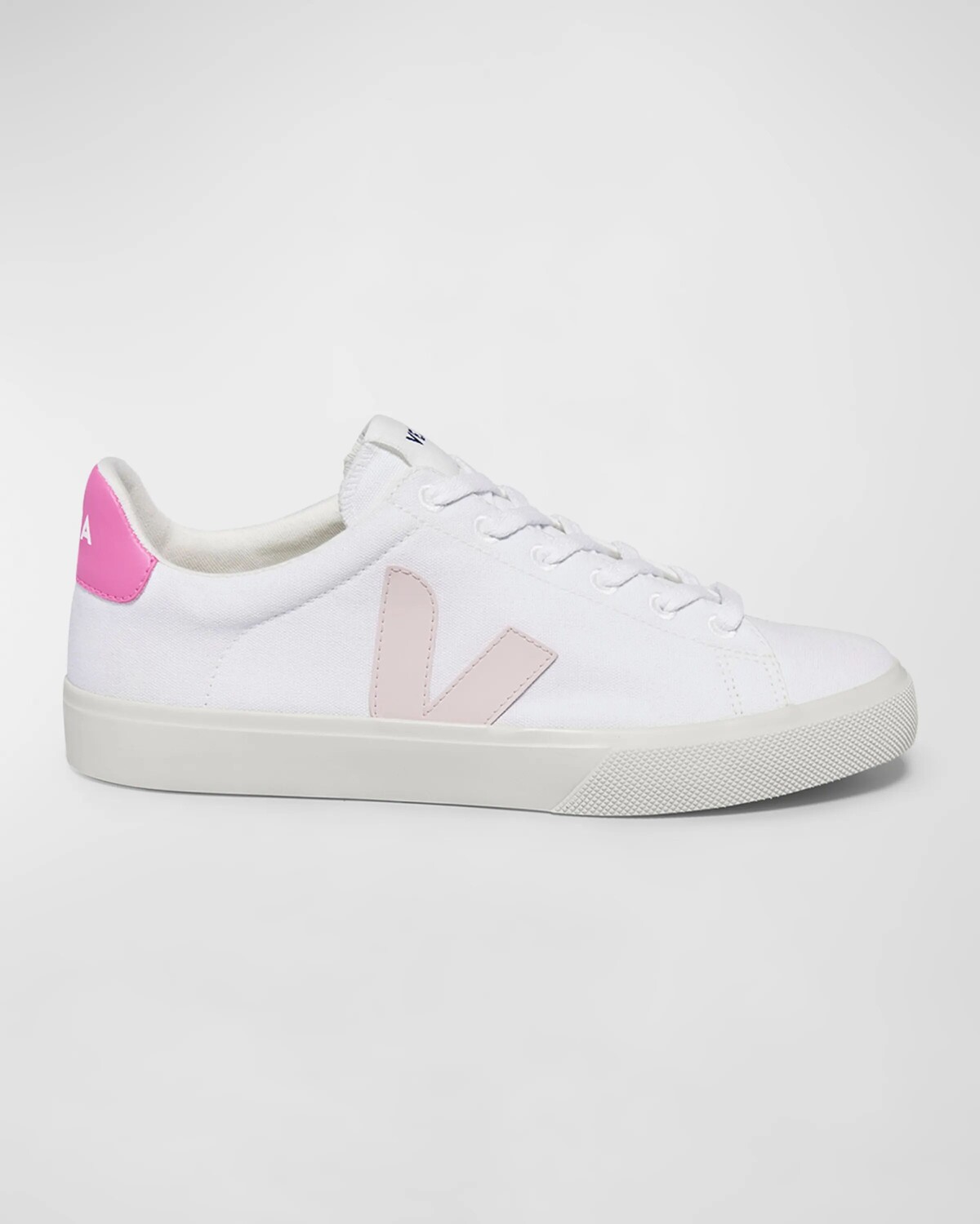 

Кроссовки Campo из парусины VEJA, цвет White Petale Sari