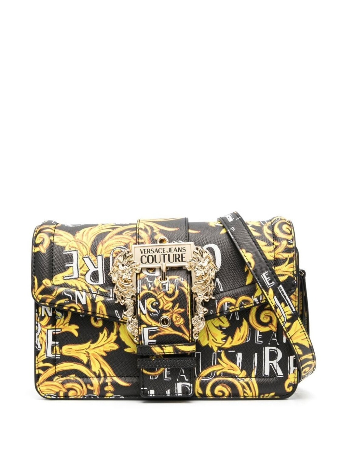 

Versace Jeans Couture сумка-тоут Barocco с логотипом, черный
