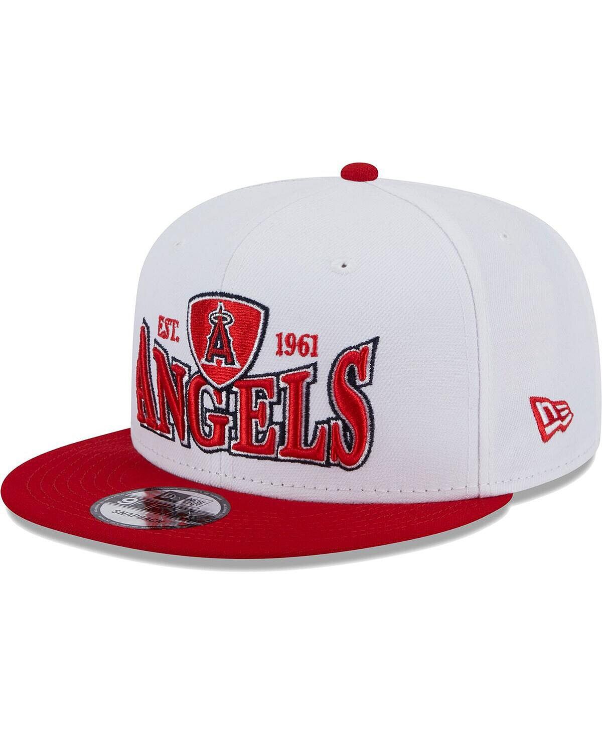 

Мужская бело-красная кепка Los Angeles Angels Crest 9FIFTY Snapback New Era