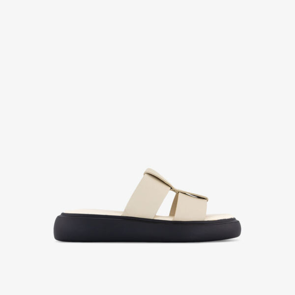 

Сандалии из кожи Blenda с двойным ремешком Vagabond Shoemakers, белый