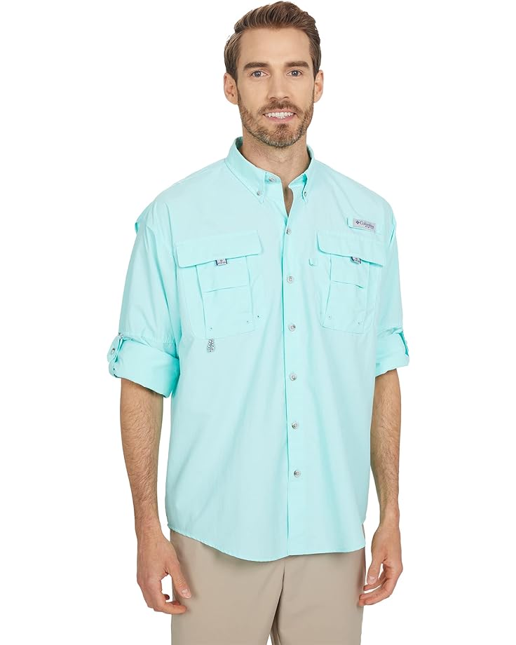Рубашка Columbia Bahama II Long Sleeve, цвет Gulf Stream