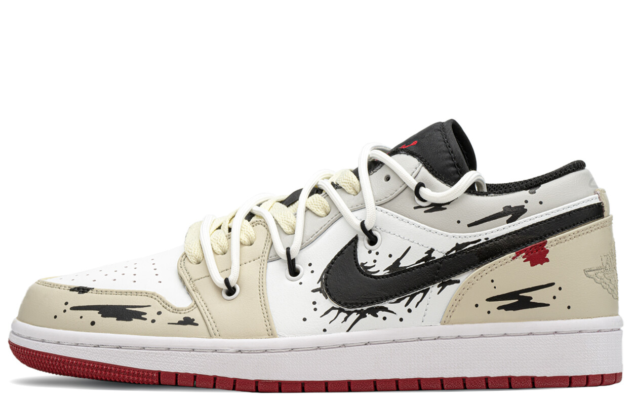 

(Дубль) Кроссовки Air Jordan 1 Vintage Basketball Shoes Men Low-top,, Белый, (Дубль) Кроссовки Air Jordan 1 Vintage Basketball Shoes Men Low-top,