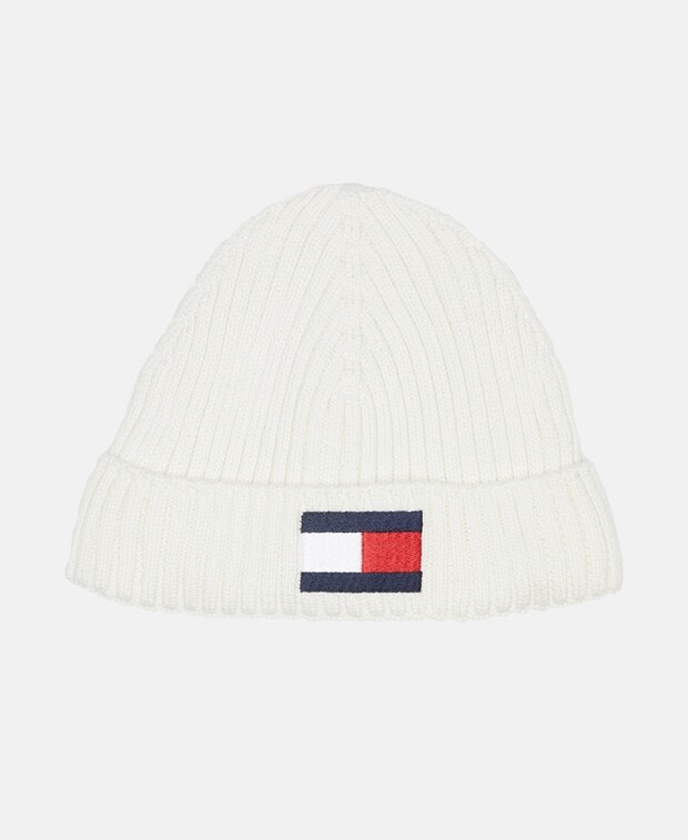 

Вязаная шапка Tommy Hilfiger, белый