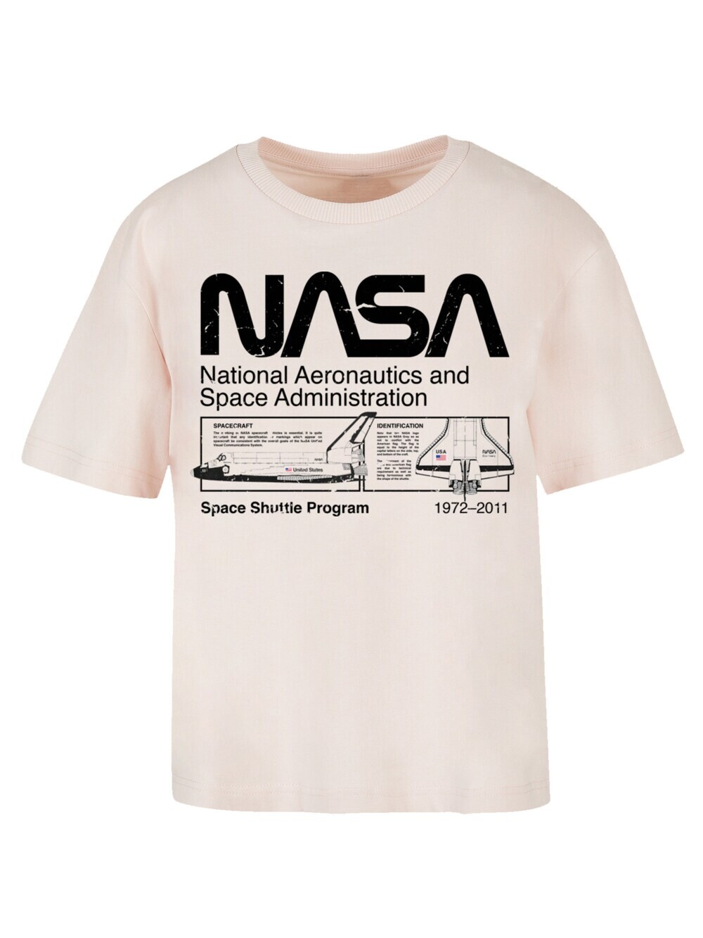

Рубашка F4Nt4Stic Classic Space Shuttle, пастельно-розовый