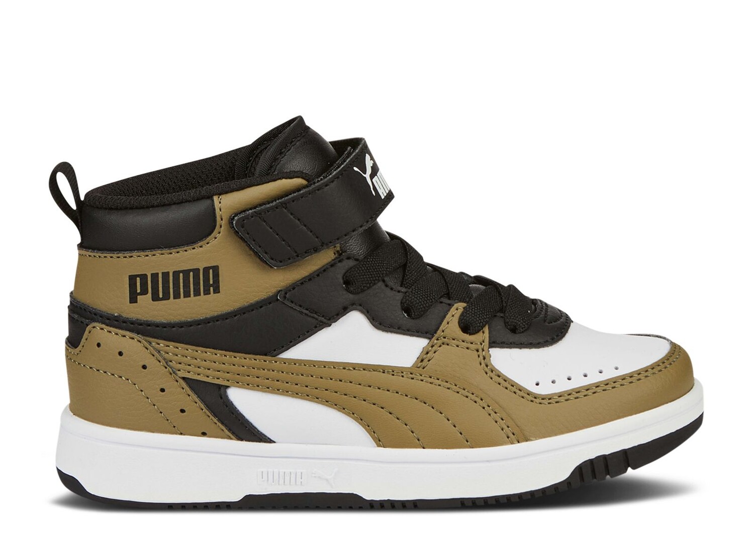 

Кроссовки Puma Rebound Joy Little Kid 'Black Covert Green', черный