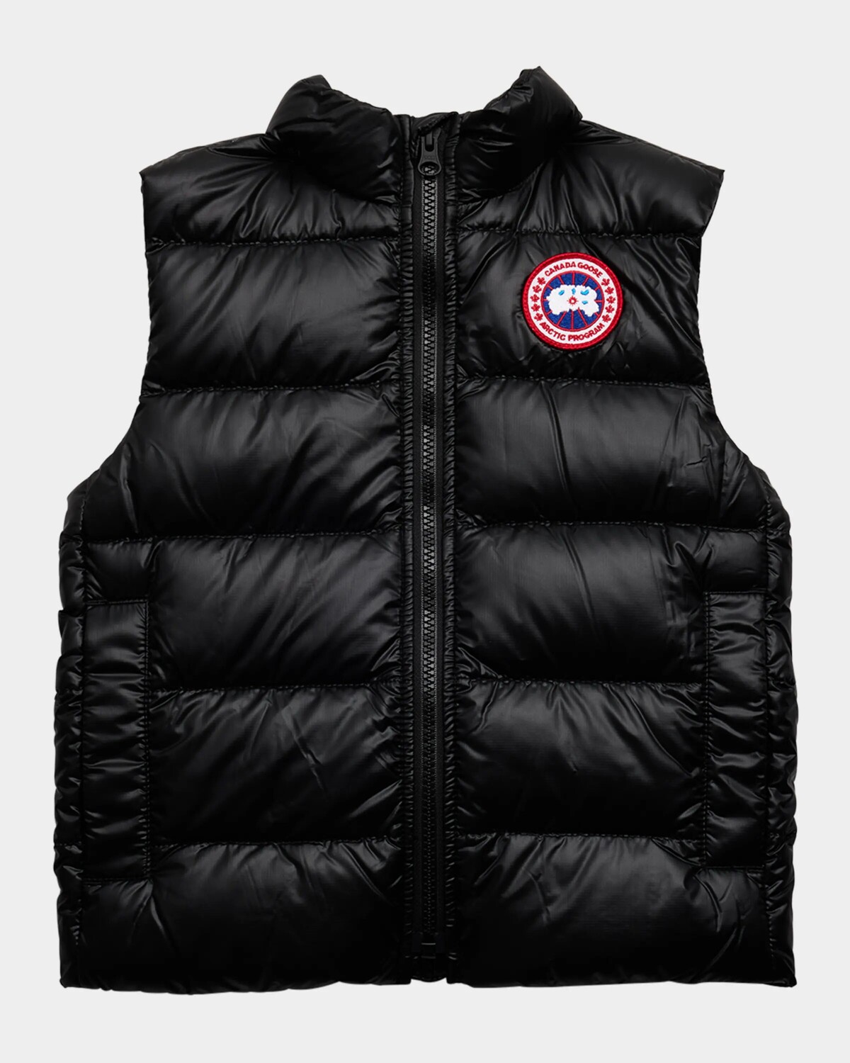 

Детский стеганый жилет Crofton Canada Goose, цвет Black - Noir